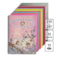 картинка Картон цв. мелов. А4 12л/12цв Мышки-эльфы компании ГлавТорг Красноярск  картинка Картон цв. мелов. А4 12л/12цв Мышки-эльфы от компании ГлавТорг Красноярск