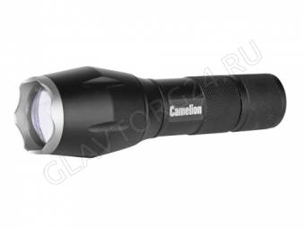 Фонарик Camelion LED5136  (черный, LED XML-T6, ZOOM, 5 реж)