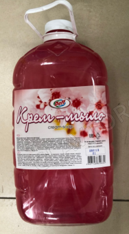 Крем-мыло ПЭТ 5л антибактериальное Care soft Персиковый йогурт/2шт Барнаул