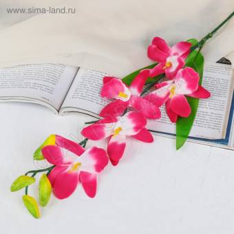 Цветы искусственные "Орхидея Гуарианте" 70 см, розовый 701715