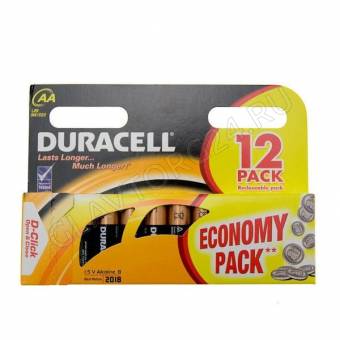 DURACELL "АА-12"батарейки цена за12шт