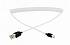 картинка USB Кабель универсальный microUSB шнур витой 1,5М белый REXANT от компании ГлавТорг Красноярск