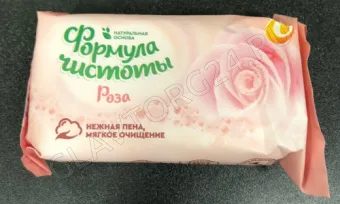 Мыло/т 150гр Чувственная Роза Формула Чистоты флоу-пак/70 Екатеринбург ВЫВОД