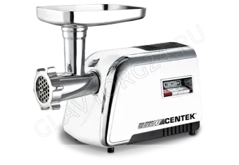 Мясорубка CENTEK CT-1602 Juice 2000Вт с насадками, соковыжималка реверс белый