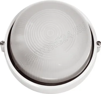 Свет. Camelion 1302S влагозащ. белый до 130 оС (круг НБП 03-60-001 УХЛ1, "Открытый" 230В 60Вт)
