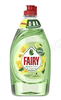 Фейри 450гр/21шт средство д/посуды Pure & Clean Бергамот и Имбирь /21