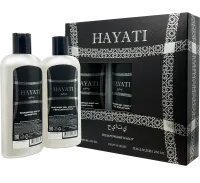 Набор подарочный 303 HAYATI (Шампунь 250 + Гель д/душа 250)  МУЖСКОЙ — фото