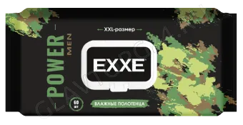 EXXE MEN Влажные полотенца POWER, 60 штук/12