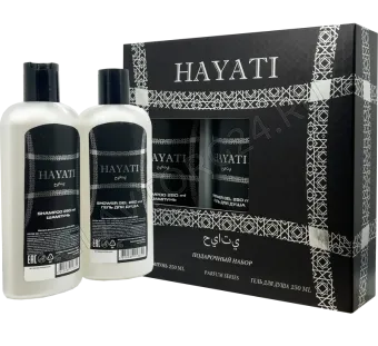 Набор подарочный 303 HAYATI (Шампунь 250 + Гель д/душа 250)  МУЖСКОЙ