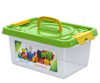 Бокс универсальный 8л (359х242х166мм) (Для игрушек и продуктов)  /Панков