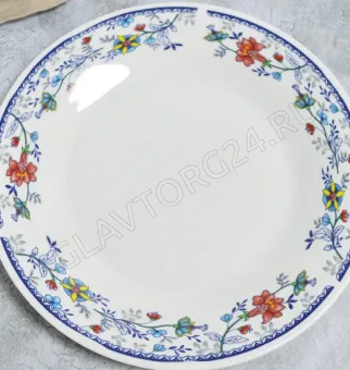 Тарелка 20см десертная Флорис ZX2312-8FP