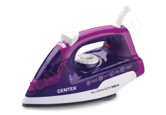 Утюг CENTEK CT-2348 1600Вт антипригарное покрытие бело-фиолетовый