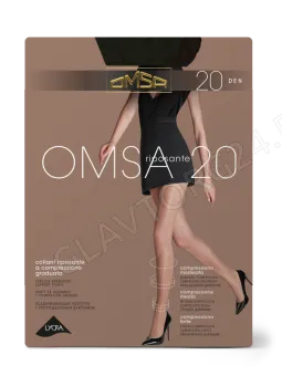 Колготки женские OMSA Oms 20den 2/S daino капрон