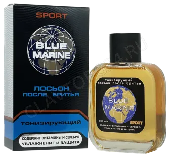 BLUE MARINE SPORT лосьон после бритья 100 мл Тонизирующий