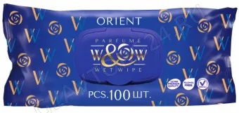 Влажные салфетки "W&W" ORIENT 100 шт/10шт
