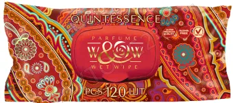 Влажные салфетки "W&W" QUINTESSENCE 120 шт/10шт
