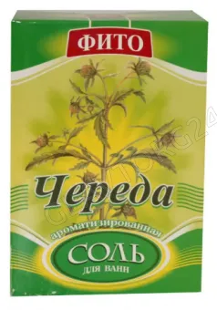 Соль д/ванн Череда 400г/32шт Бийск