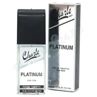 Туалетная вода мужская Charle style Platinum 100мл