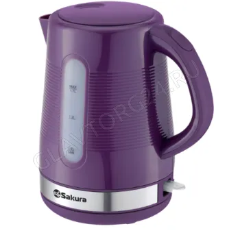 Чайник электрический SAKURA SA-2343P 1,7л 2,2кВт пластик фиолетовый