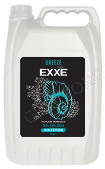 EXXE MEN Мужской гель для душа 2в1 "Морские минералы" BREEZE, 5 литров РАСПРОДАЖА