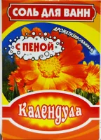 Соль д/ванн с пеной Календула 400г/32шт Бийск — фото