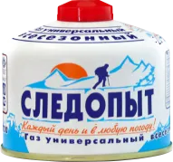 Газ для портативных плит СЛЕДОПЫТ/РОССИЯ 230гр всесезонный (12шт) — фото