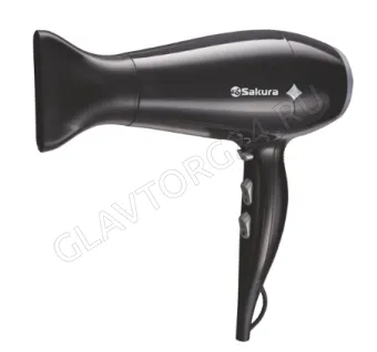 Фен SAKURA SA-4048BK 2200Вт черный 