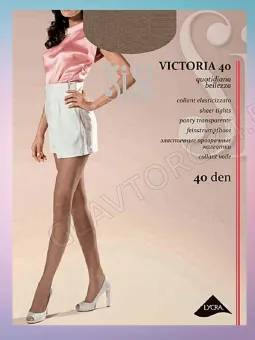 Колготки женские SISI VICTORIA 40den 2/S nero капрон