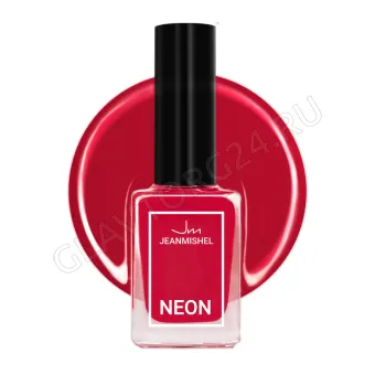 Лак JEANMISHEL НЕОН т 338 6мл Crimson