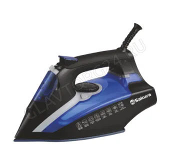Утюг SAKURA SA-3061CBL 2600Вт керамика черно-синий