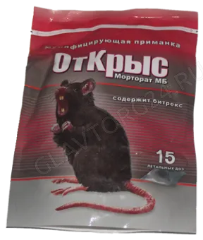 ОтКрыс (15доз.) мумифицирующая.приманка морторат