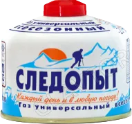 Газ для портативных плит СЛЕДОПЫТ/РОССИЯ 230гр всесезонный (12шт)