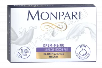 Крем-мыло туалетное Monpari классическое 100гр/36