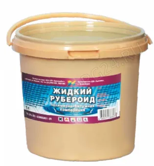 Рубероид жидкий 3л