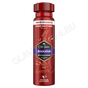 OLD SPICE Аэрозольный дезодорант Rockstar 150мл