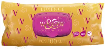 Влажные салфетки "W&W"  LUXENCE (GOLD)  100 шт/10шт