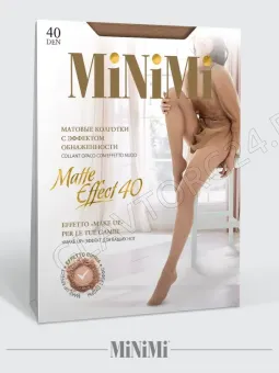 Колготки женские MINIMI MATTE EFFECT 40den 2/S caramello капрон 