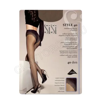Колготки женские SISI STYLE 40den 5/XL daino капрон