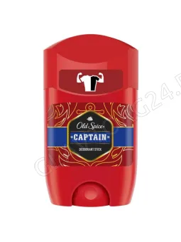 OLD SPICE Твердый дезодорант Captain 50мл/6