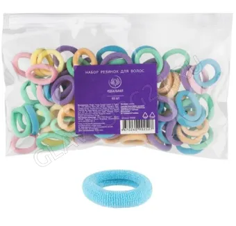 Набор резинок для волос "Идеальная", 100шт 109183 