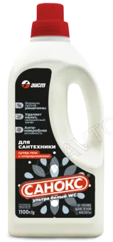 Санокс 1,1л. Ультра Белый WC-гель/10шт