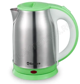Чайник электрический SAKURA SA-2147G 1,8л 1,8кВт нерж.сталь зеленый