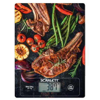 Весы кухонные электронные SCARLETT SC-KS57P39 8кг Гриль 