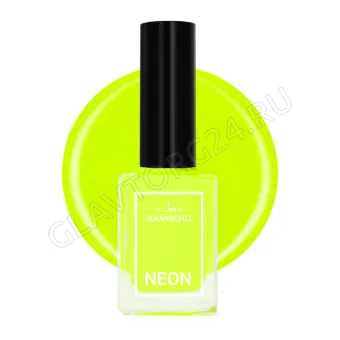 Лак JEANMISHEL НЕОН т 331 6мл Apple Yellow
