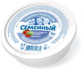 Порошок зубной Семейный 75гр/48шт