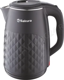 Чайник электрический SAKURA SA-2165BK 2,5л 1,8кВт нерж.сталь,пластик черный