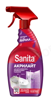SANITA средство чистящее для удаления известкового налета и ржавчины АКРИЛАЙТ 500мл/15