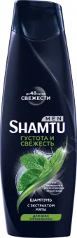 Шамту 500мл шампунь д/волос муж Густота и свежесть с экстрактом мяты/12