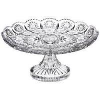 КОНФЕТНИЦА НА НОЖКЕ "MUZA CRYSTAL" 18*18*9,5СМ СТЕКЛО/12 арт. 695-010 — фото