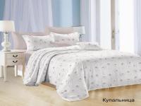 КПБ 2сп Satin collection Микросатин Купальница Под175*215+Пр180*215+2Нав(70*70) — фото